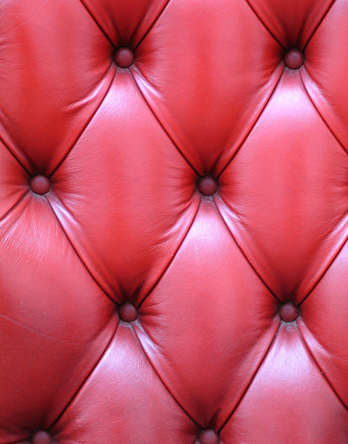 Fauteuil cuir rouge – Image 4