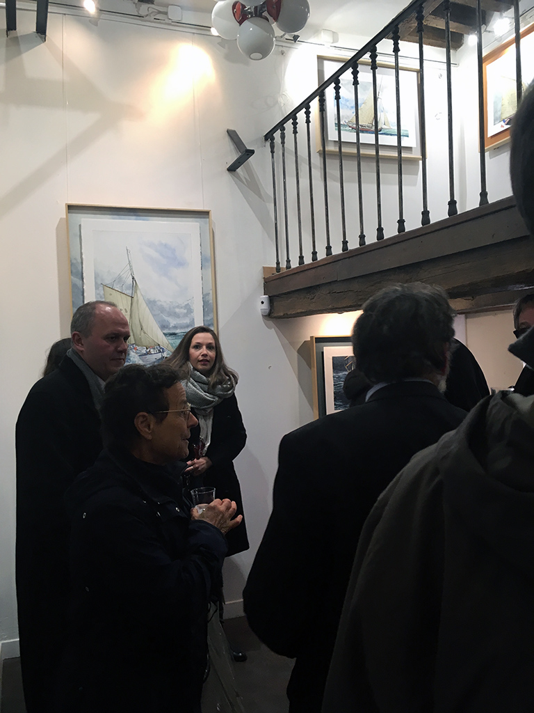 Exposition Pierre Raffin Caboisse - Grands voiliers de travail