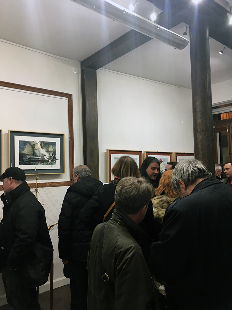 Exposition Pierre Raffin Caboisse - Grands voiliers de travail