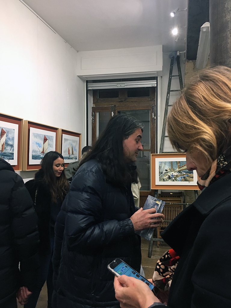 Exposition Pierre Raffin Caboisse - Grands voiliers de travail