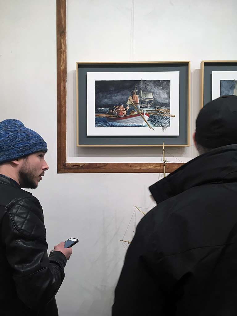 Exposition Pierre Raffin Caboisse - Grands voiliers de travail
