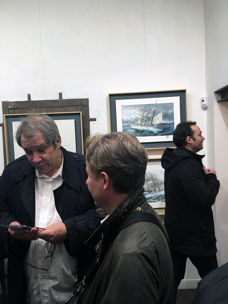 Exposition Pierre Raffin Caboisse - Grands voiliers de travail