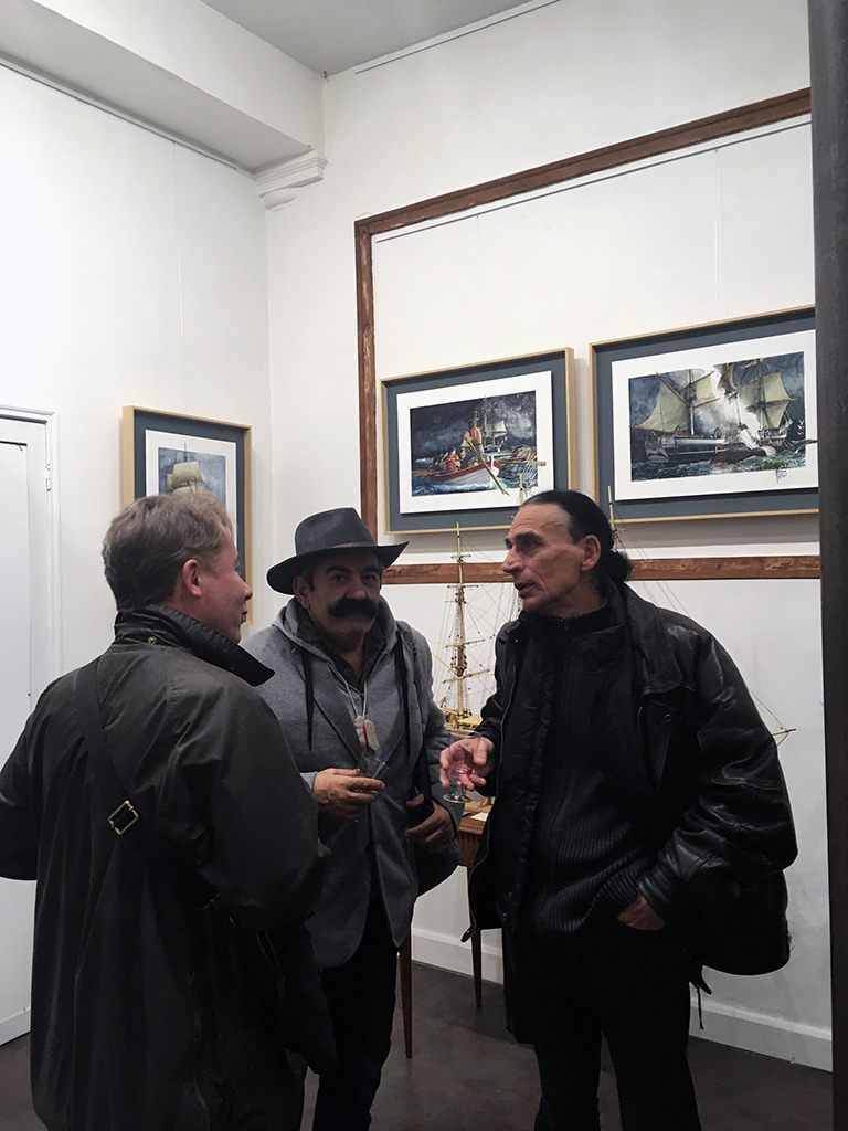 Exposition Pierre Raffin Caboisse - Grands voiliers de travail