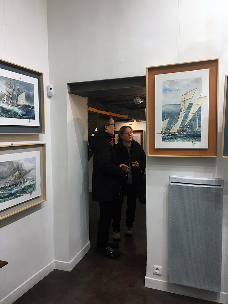 Exposition Pierre Raffin Caboisse - Grands voiliers de travail