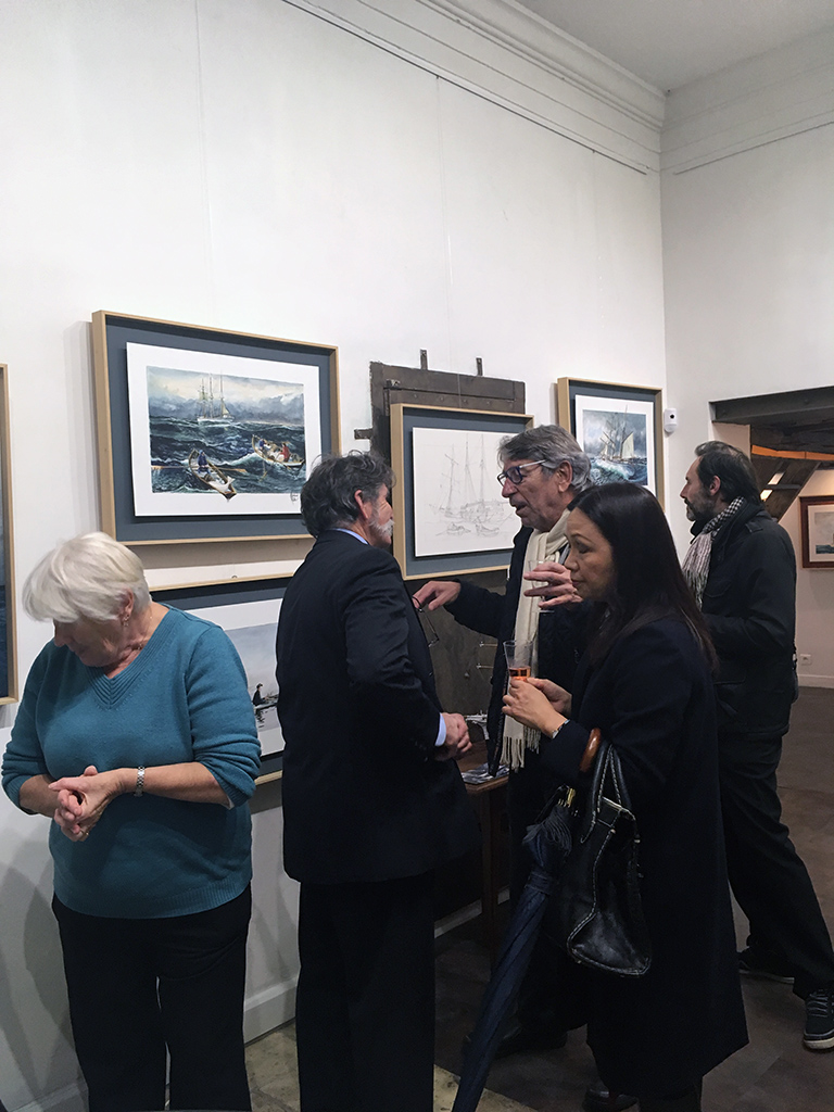 Exposition Pierre Raffin Caboisse - Grands voiliers de travail