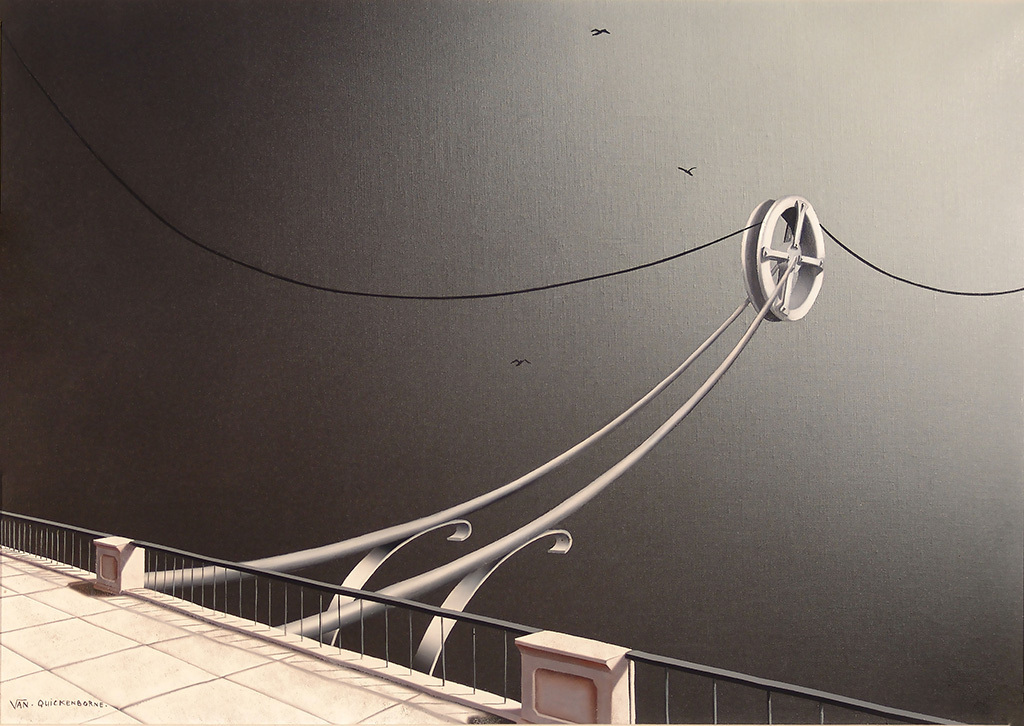 LA ROUE = 65 x 46 cm - Thierry Van Quickenborne