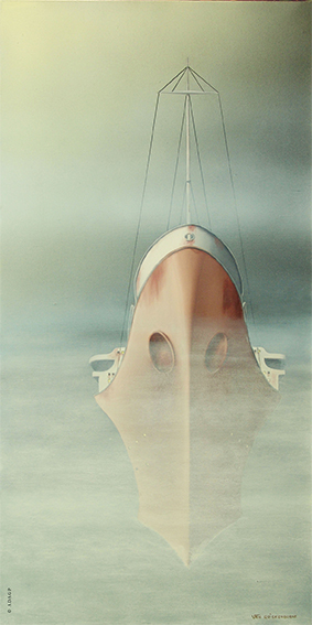 L'ETRAVE = 80 x 40cm - Thierry Van Quickenborne