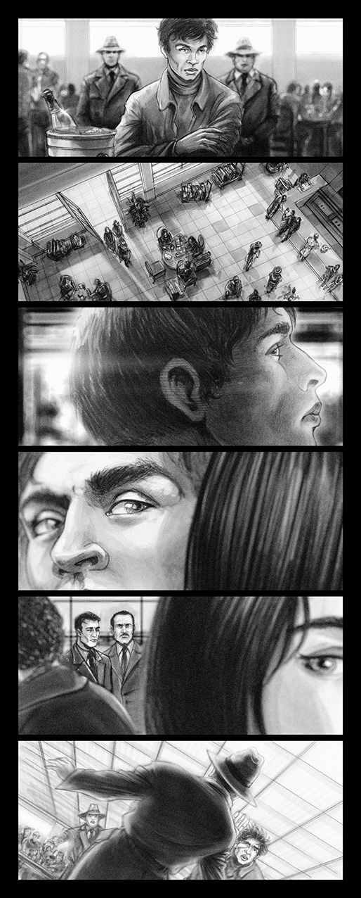 Rudolf Noureev A Pierre-Emmanuel Chatiliez SPLIT SCREEN