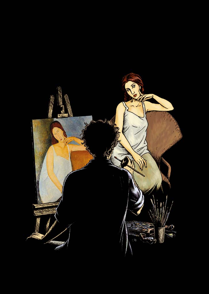 Jeanne Hébuterne Artiste peintre par Nadine Van der Straeten