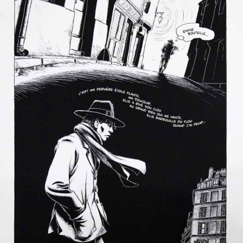 Nadine Van der Streaten Planche N°16 29.7 x 42 cm Digigraphie certifiée et signée de l'artiste 1/3 2017