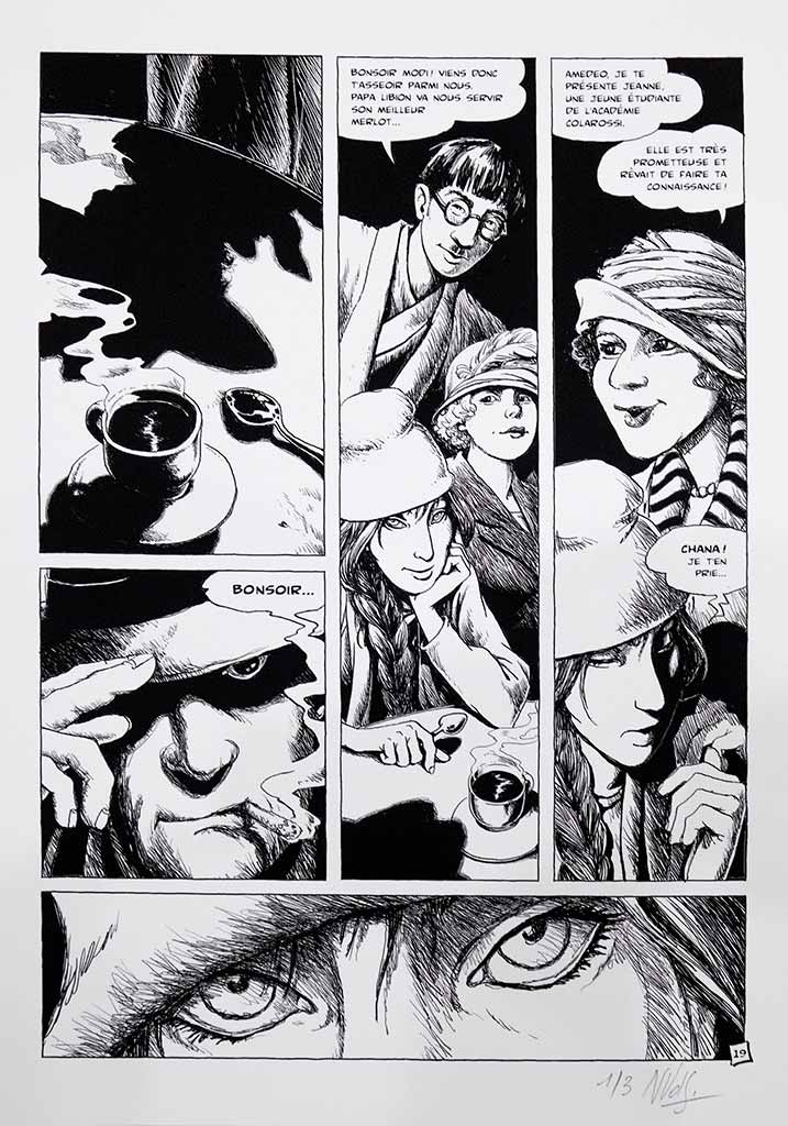 Jeanne Hébuterne - Nadine Van der Straeten Planche N°19