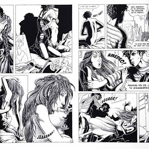 Jeanne Hébuterne - Nadine Van der Straeten Planche N°44-45