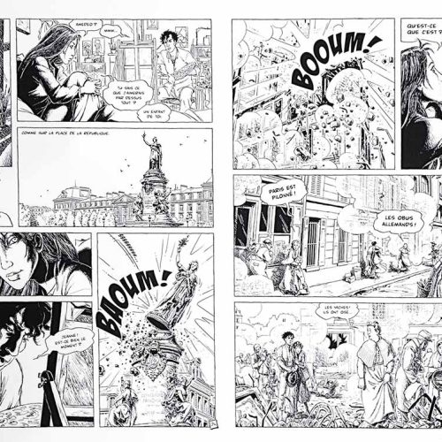 Jeanne Hébuterne - Nadine Van der Straeten Planche N°74 75