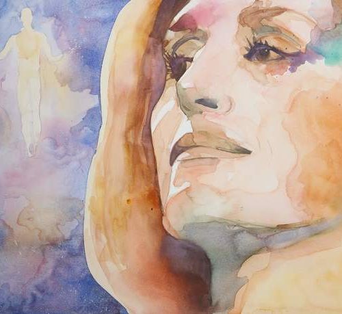 Au soleil de mes 18 ans - 50 X 65 cm - 750 e