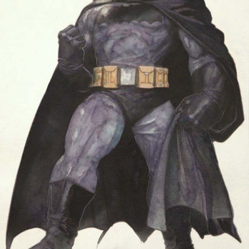 Fabrice Le Henanff - Batman - 21 cm 30 ,5 cm - 200 e