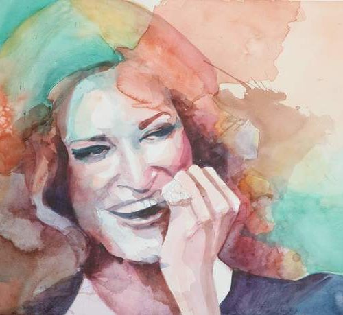 J'ai encore des amours à vivre - Javier Navarro Avilés 50 x 65 cm