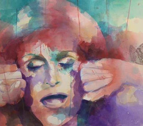 La mort a marché tout prêt - Javier Navarro Avilés 60 x 80 cm