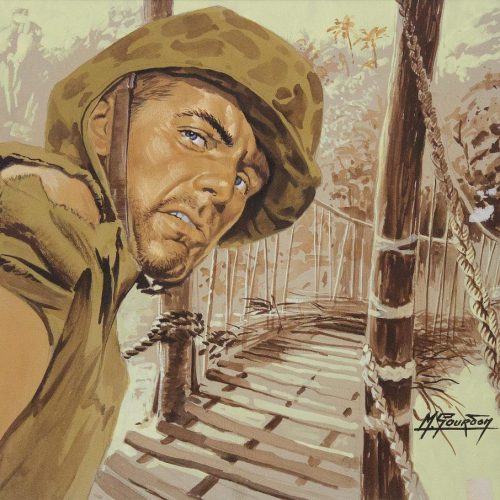 Le dernier pont d'Ava - Michel Gourdon - Galerie JPHT