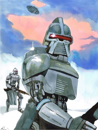 Vincent Pompetti - Cylons - 36 X 48