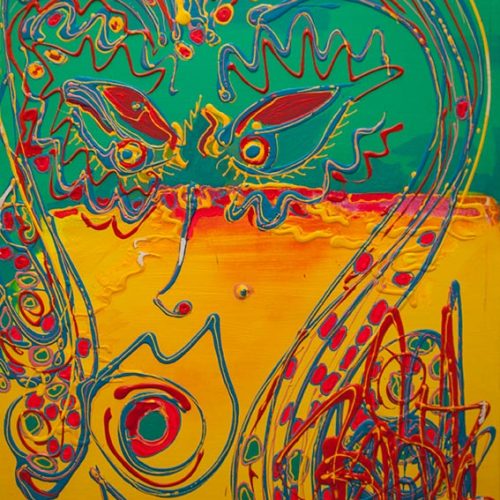 Le fils - 2018 - 92 x 65 cm -Acrylique sur toile - 2800€