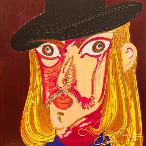 Le père - 2018 - 70 x 60 cm -Acrylique sur toile