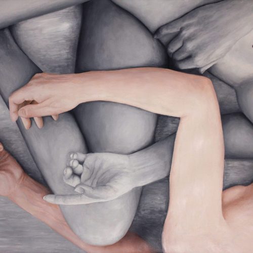 n 7 acrylique sur coton marouflé 80x60