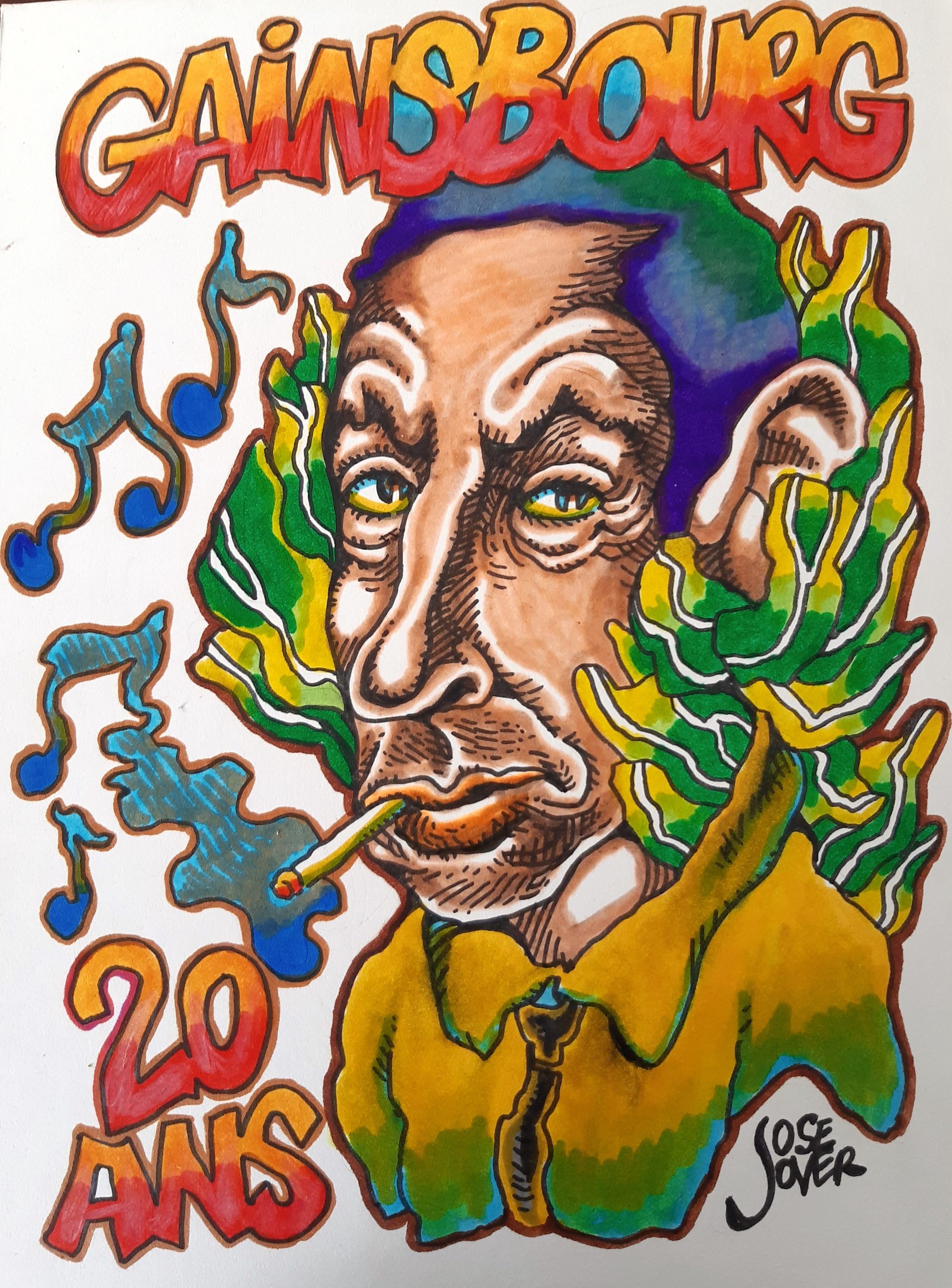 Gainsbourg 20 ans - José Jover - Gainsbourg