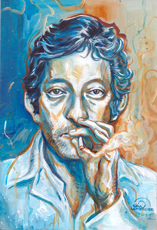 Gwendal Lemercier - Gainsbourg - Galerie JPHT