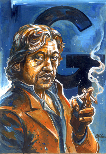 Gwendal Lemercier - Gainsbourg - Galerie JPHT