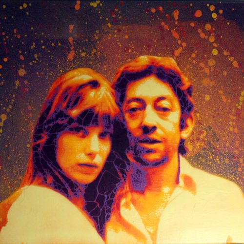 Mat Elbe - Gainsbourg - Toile2_33x41 - Galerie JPHT
