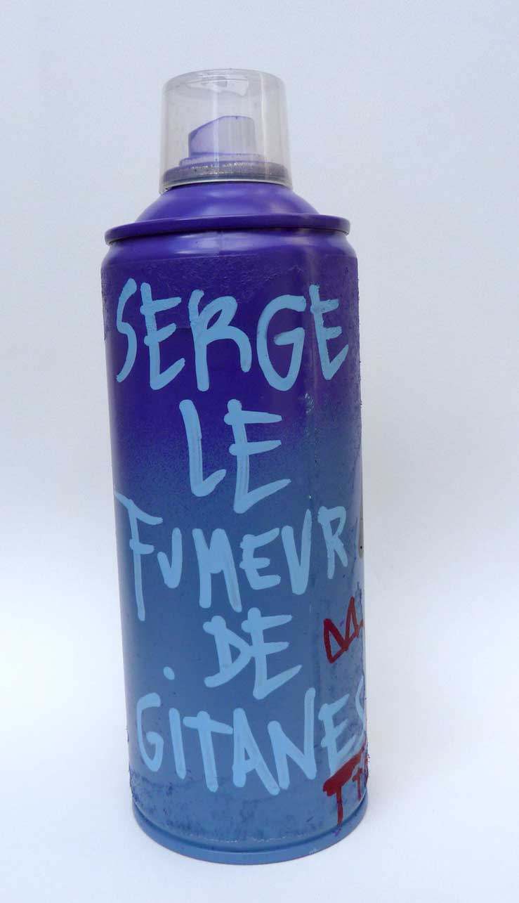 Serge le fumeur de Gitane - Tarek - Gainsbourg - Galerie JPHT - 0010