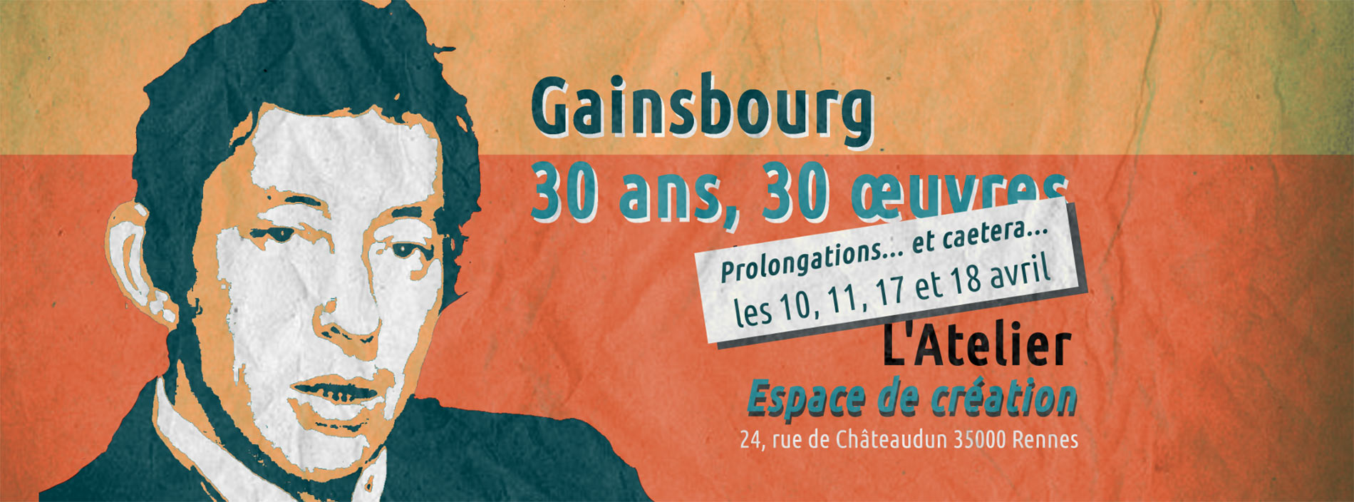 expos gainsbourg 30 ans 30 oeuvres