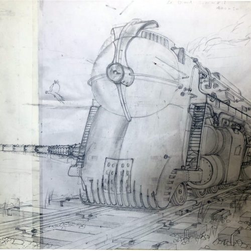 Dessin Van Quickenborne Train