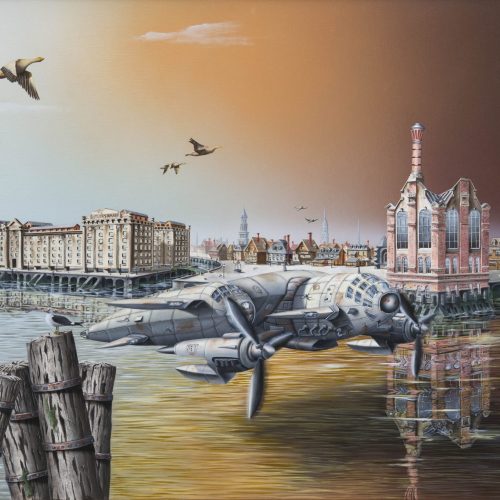 Thierry VAN Quickenborne - In London - reproduction sur dibond
