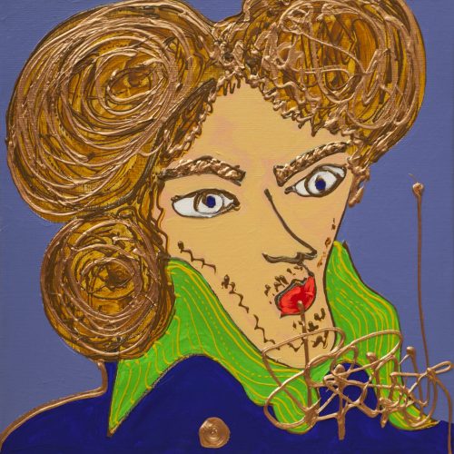 L'oncle La mère - 2018 - 40 x 40 cm -Acrylique sur toile