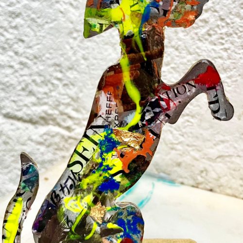 Le Chien - street art -Patmoli