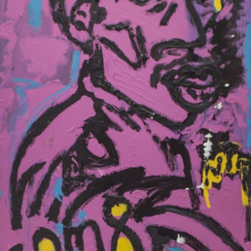 Le grand père - 2018 - x cm -Acrylique sur toile - 3200€