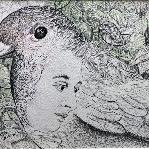 L'homme et l'oiseau - Séverin Krön