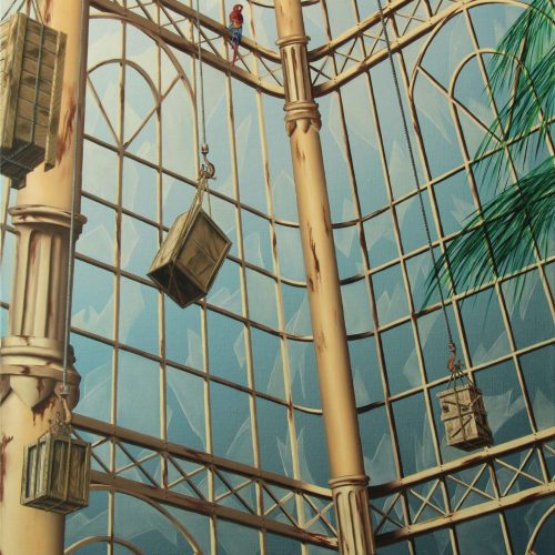 Thierry VAN Quickenborne - L'incertitude - reproduction sur dibond