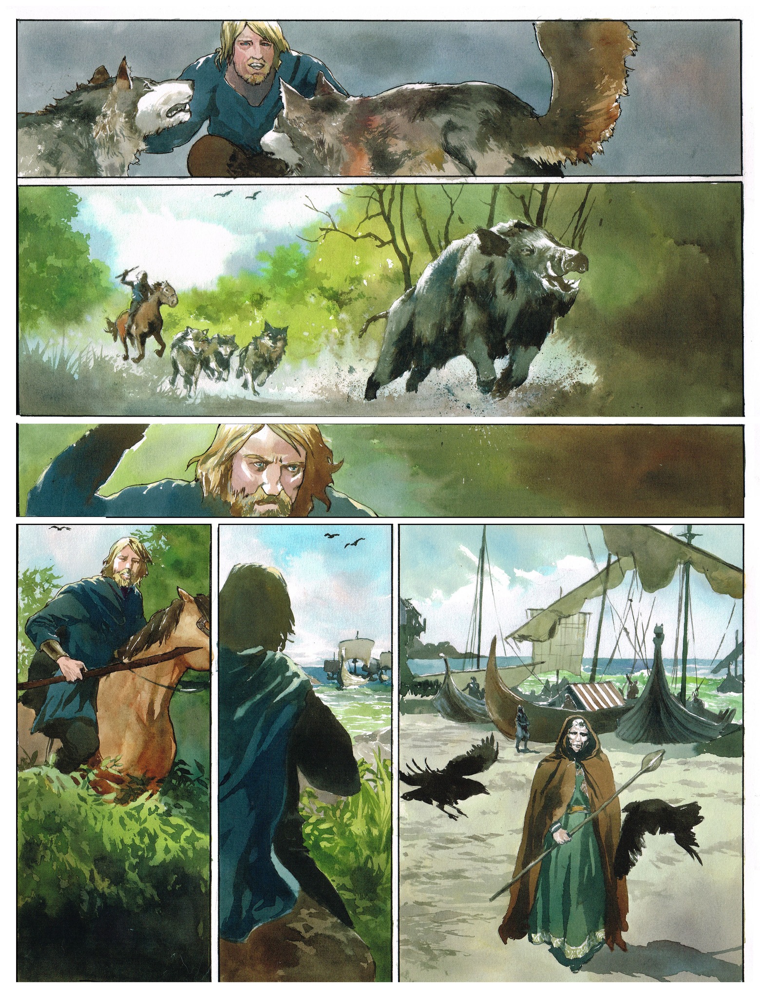 Vient de paraître dans "Océanides" : découvrez une histoire courte de vikings à St Malo