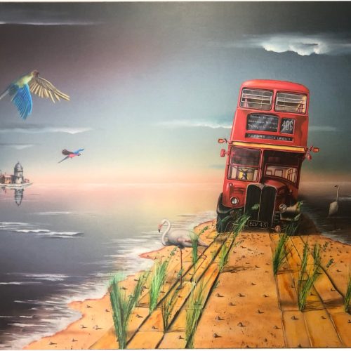 Peinture Van Quickenborne Oxford circus Peinture Van Quickenborn