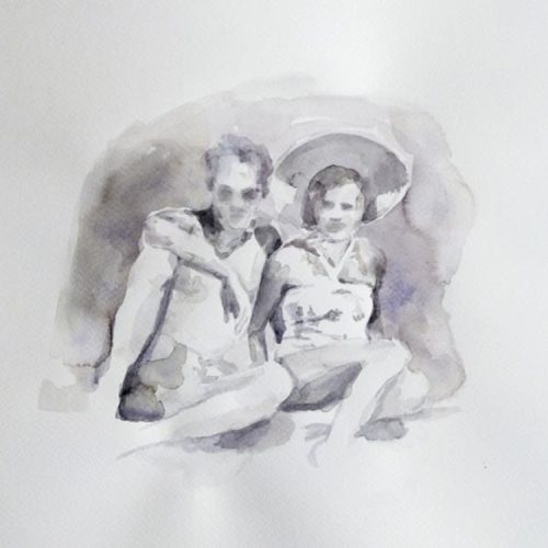 Pierre et Jacqueline, 2018 Stefanie Heyer Exposition Dessins