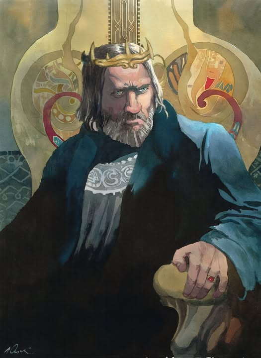 "TREGOR" - Le roi Endanor IV - éditions Mnémos