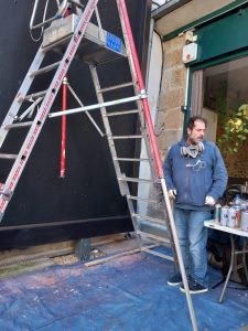 Tarek mur de Rennes