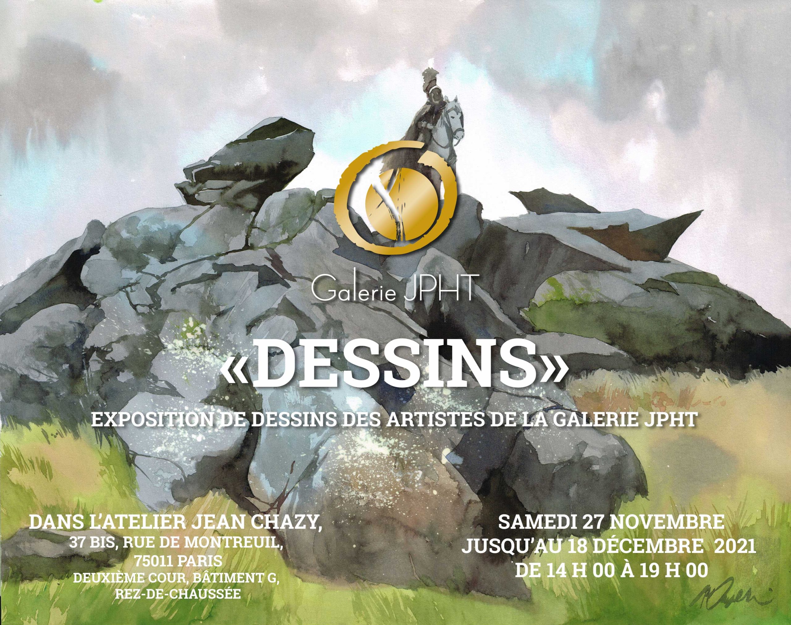 Exposition "Dessins" galerie JPHT