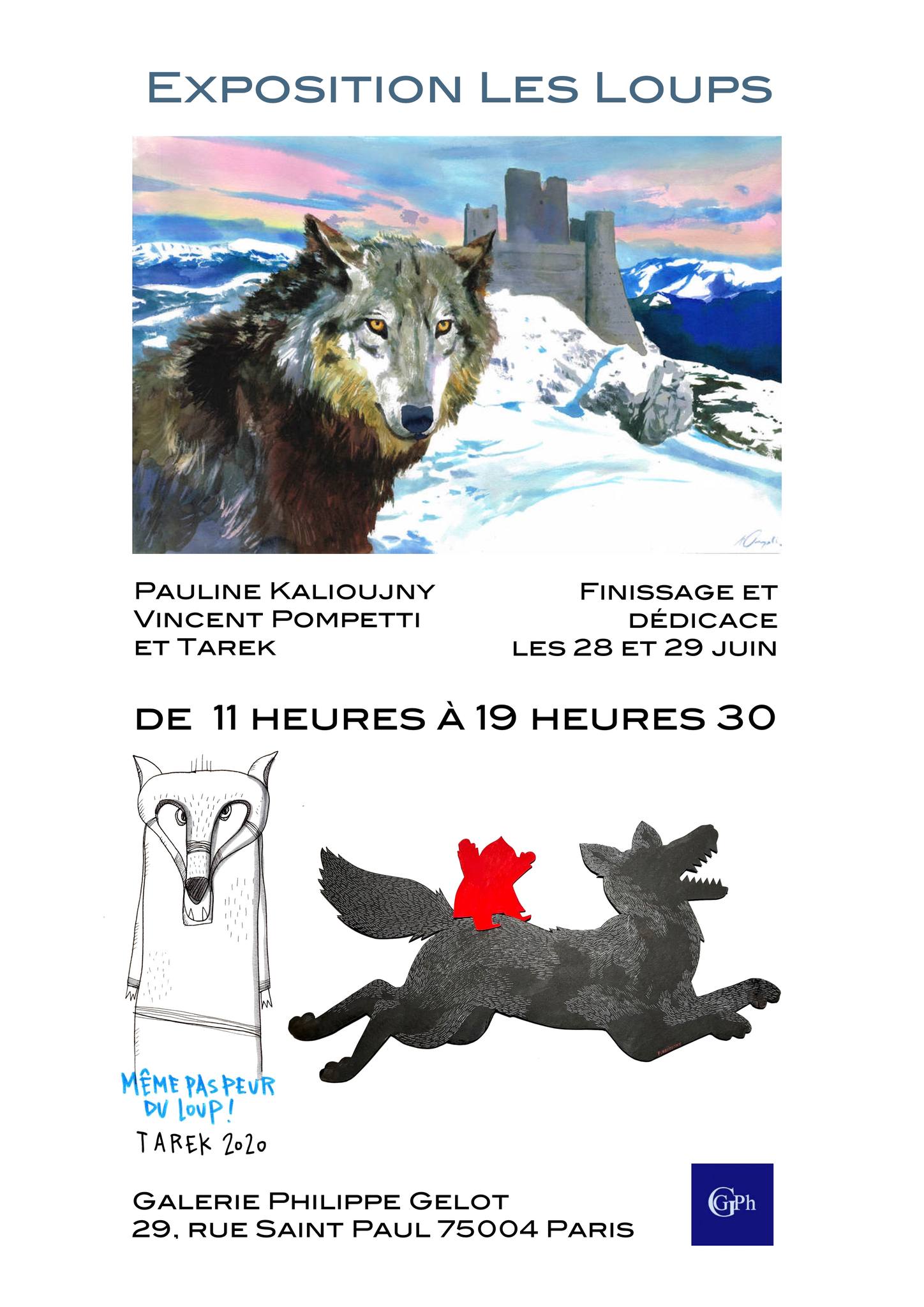 #exposition collective « les loups »