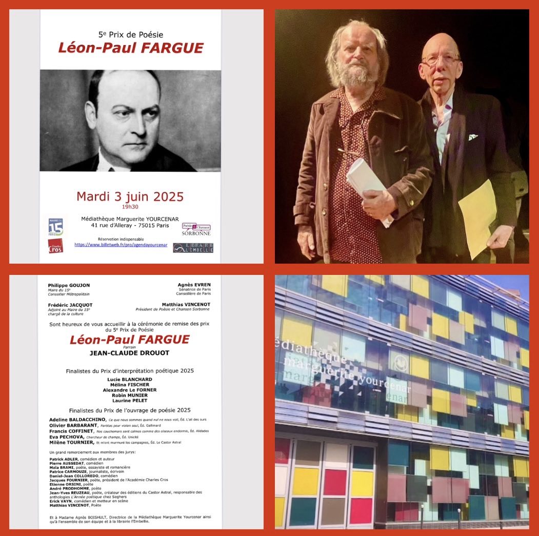 #francis_coffinet lauréat du prix, Léon paul, FARGUE, 2025