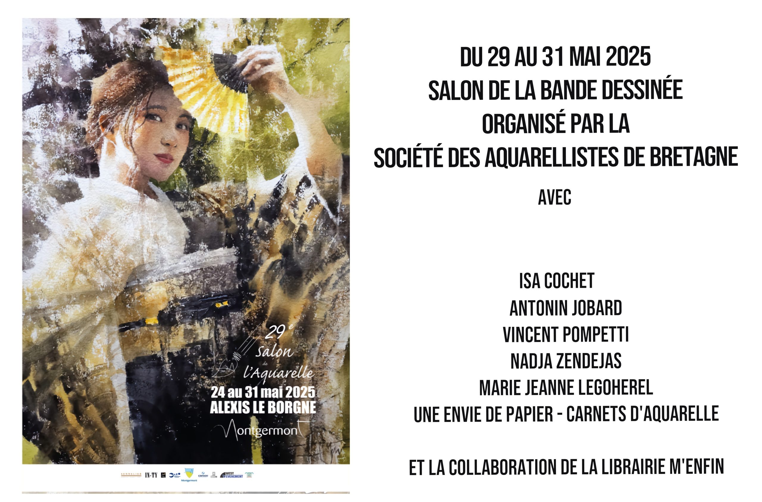 Salon international de l’aquarelle à Montgermont